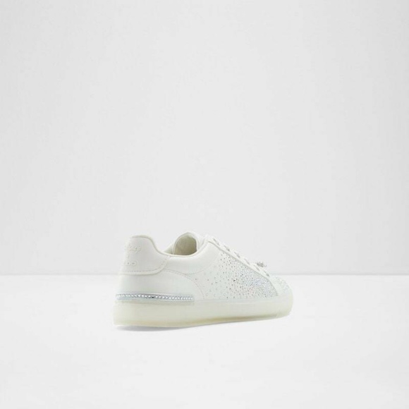 Disney x Aldo Glasssneaker Cinderella Multi Sizes White NEW IN BOX Authentic - Picture 3 of 8